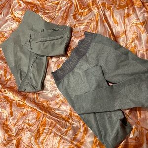 Gymshark and papaya leggings size Small